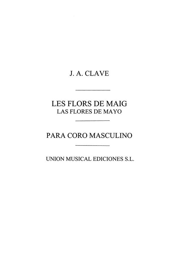 Clave: Las Flores De Mayo 4 V.H